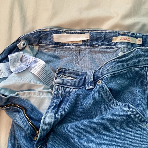🤍 Levi’s Dad Utility Jeans 25 - Picture 5 of 6